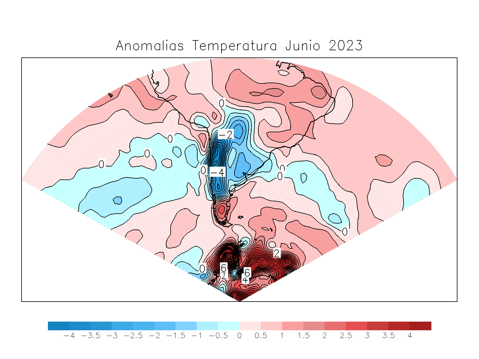 Anomalia para el mes de MAY