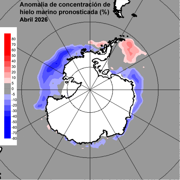 Anomalia para el mes de ABR