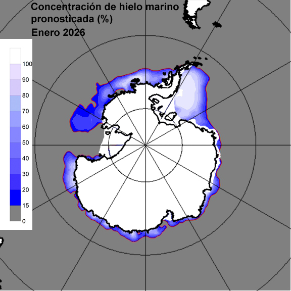 Anomalia para el mes de ENE