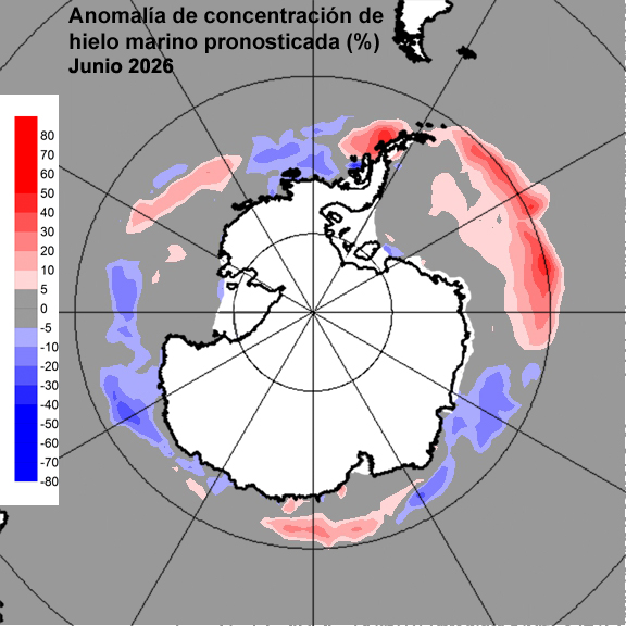 Anomalia para el mes de JUN