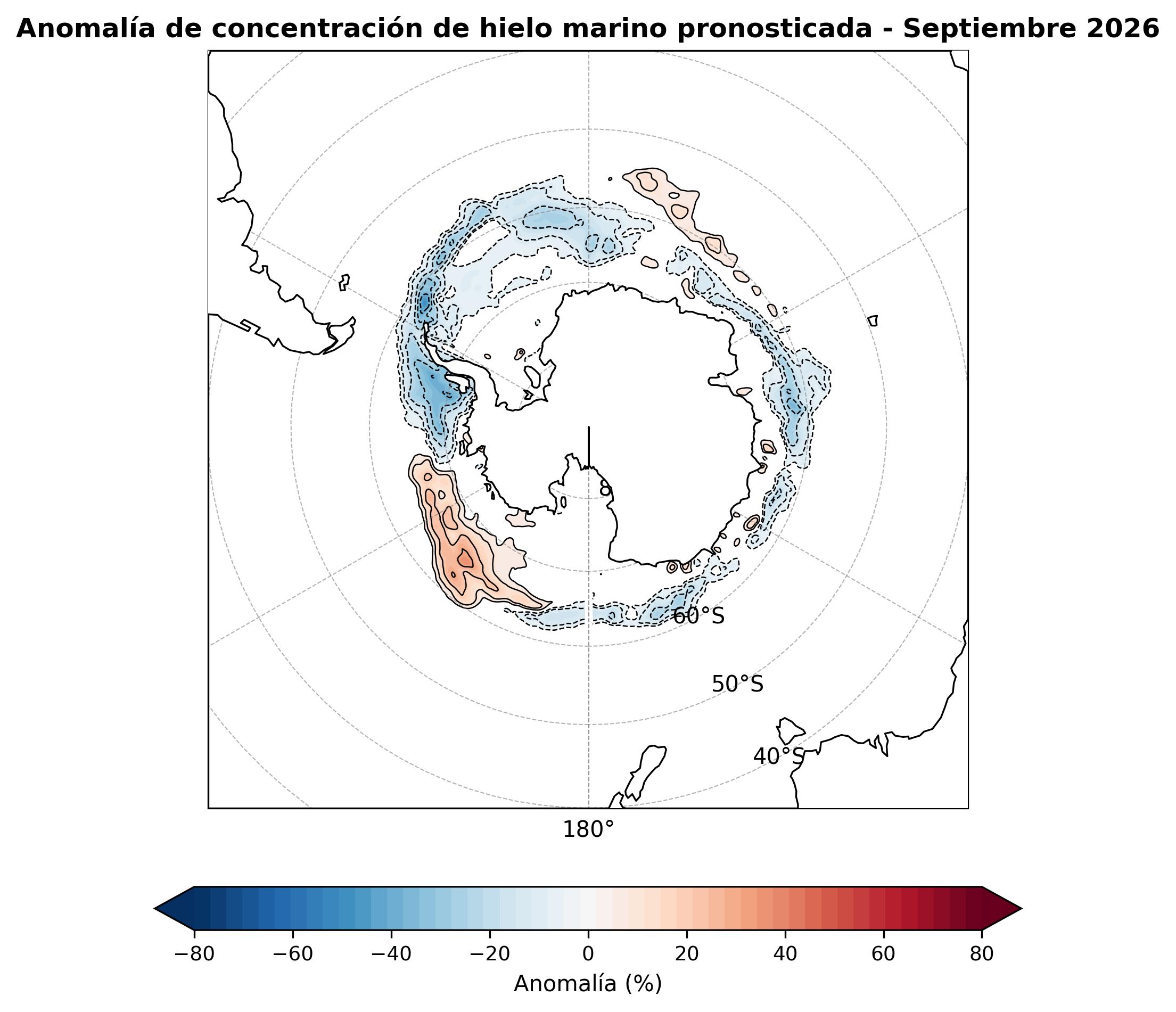 Anomalia para el mes de SEP