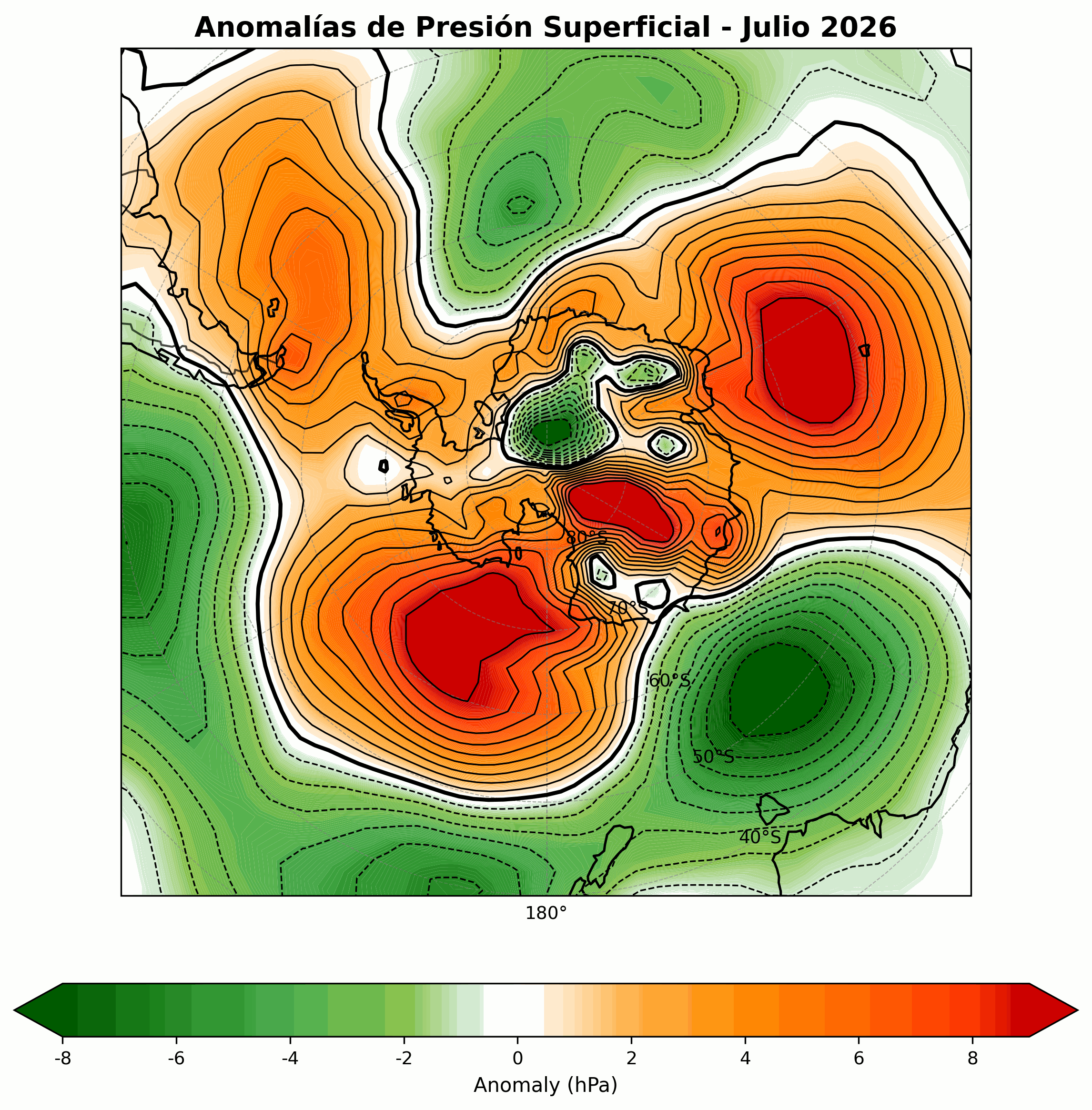 Anomalia para el mes de JUL