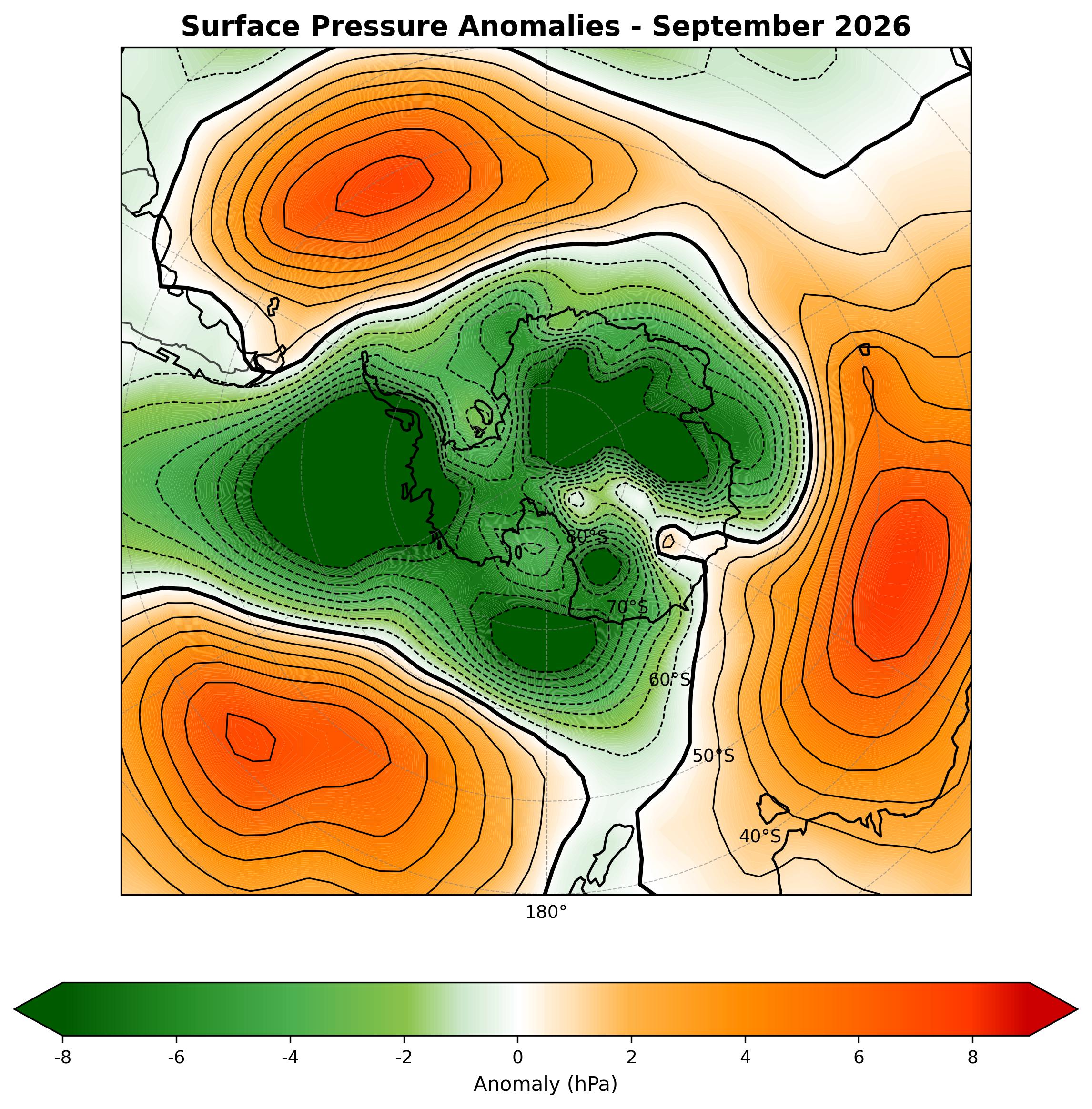 Anomalia para el mes de SEP