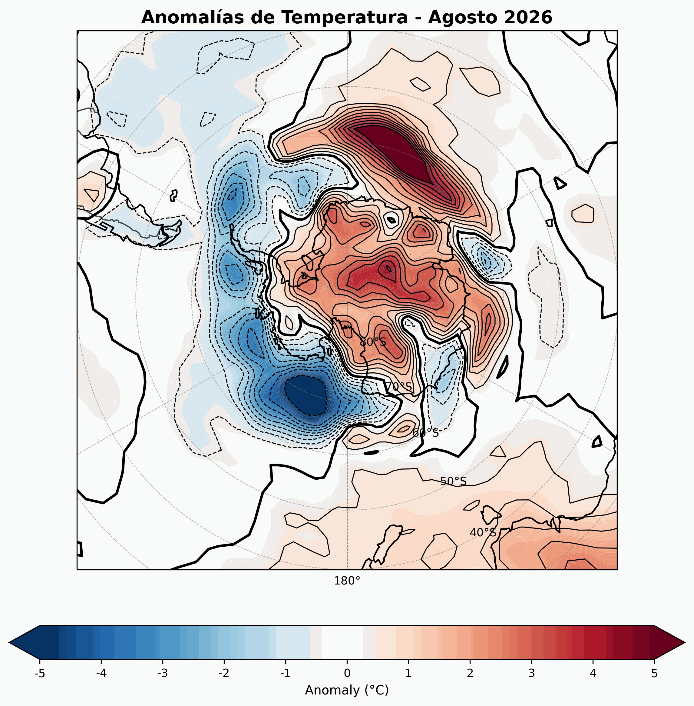 Anomalia para el mes de AGO