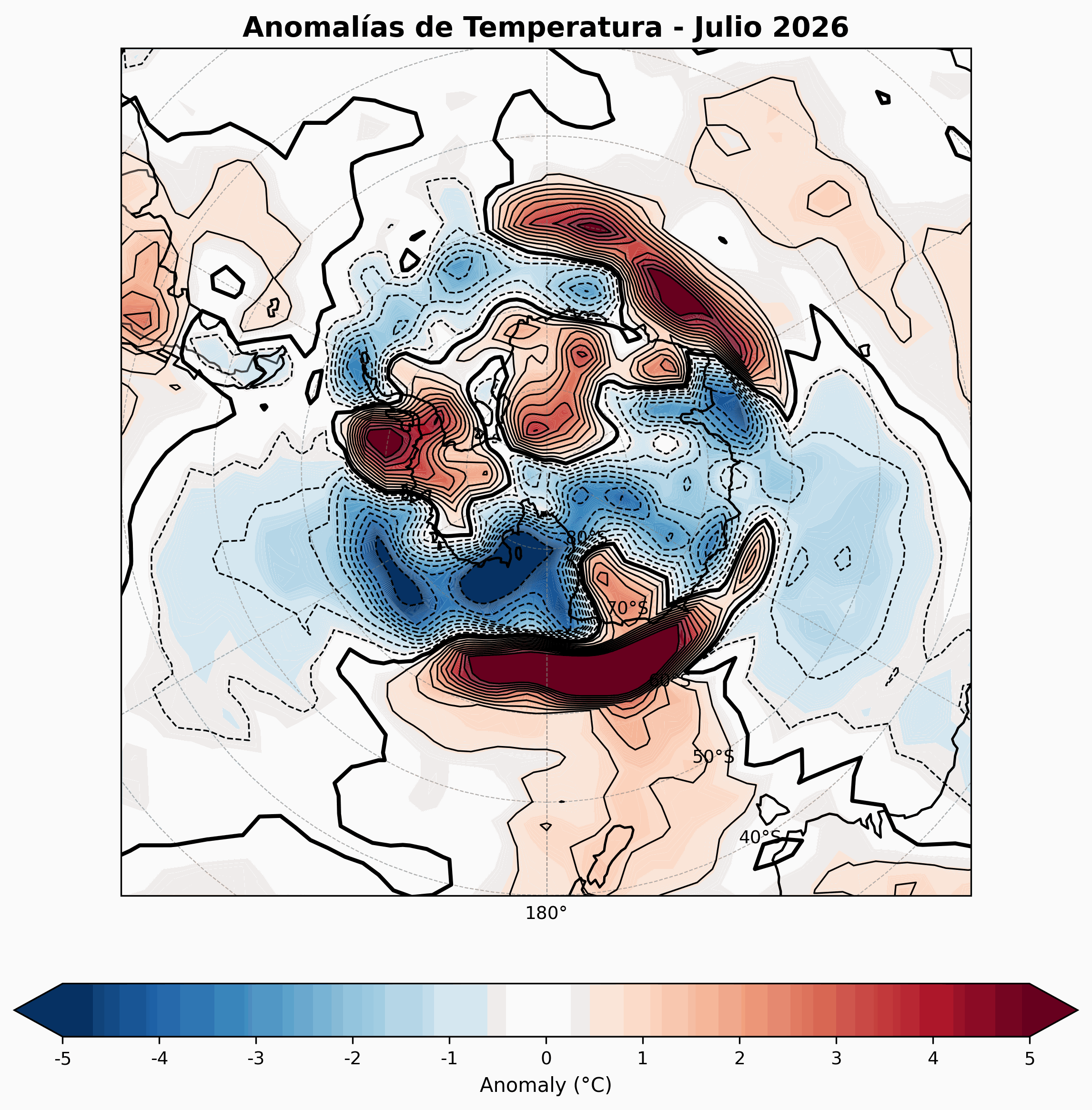 Anomalia para el mes de JUN
