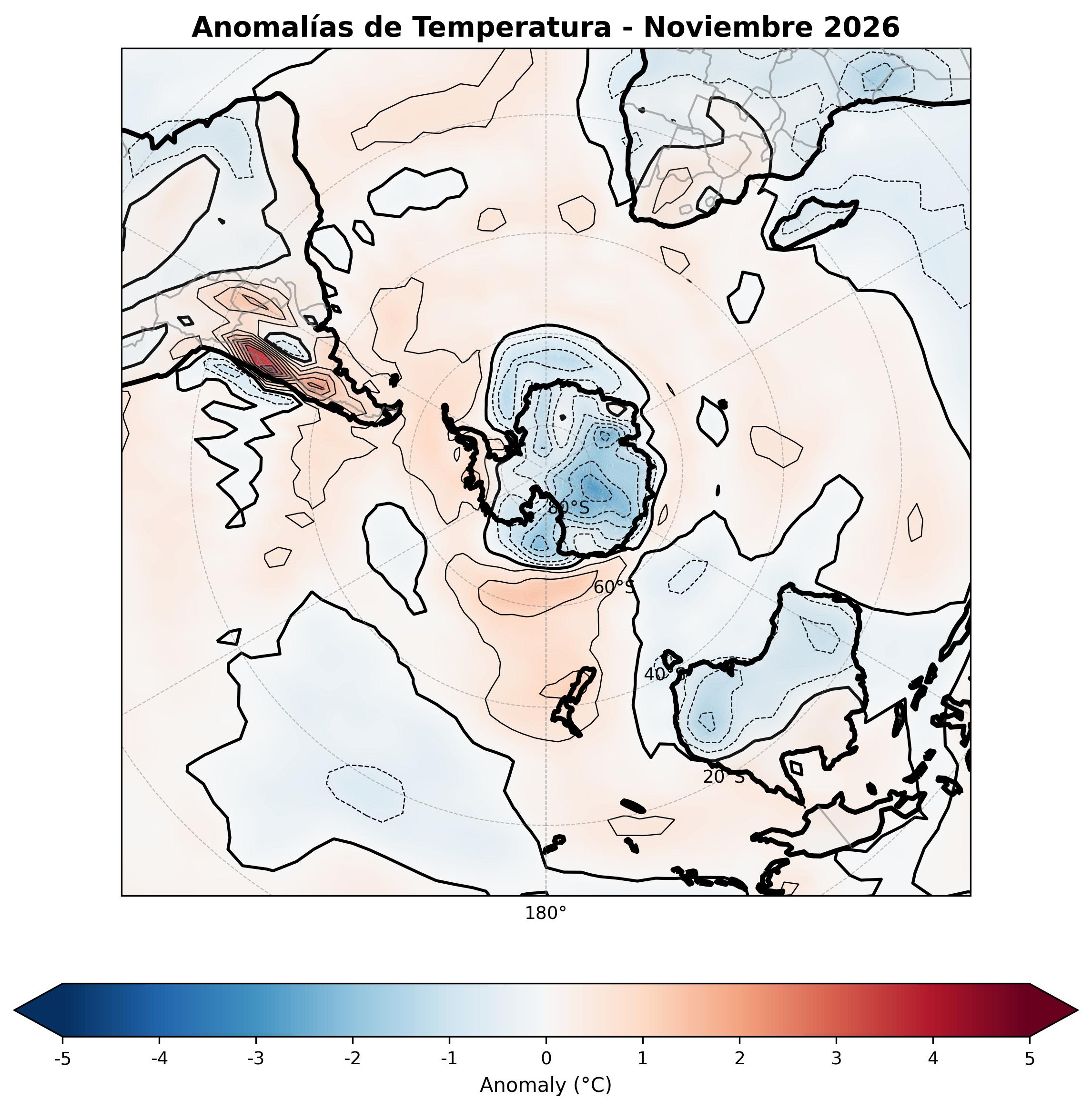 Anomalia para el mes de NOV