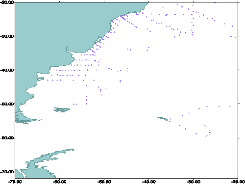 Distribución gráfica estaciones FQ- País: Japon